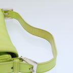 FENDI Mamma bucket Shoulder Bag Leather Green 2318 26424 00854704