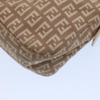 FENDI Zucchino Canvas Mamma bucket Hand Bag Beige54705