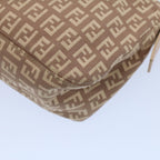 FENDI Zucchino Canvas Mamma bucket Hand Bag Beige54705