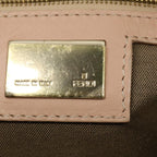 FENDI Zucchino Canvas Mamma bucket Hand Bag Beige54705
