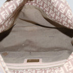 FENDI Zucchino Canvas Mamma bucket Hand Bag Beige54705