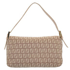 FENDI Zucchino Canvas Mamma bucket Hand Bag Beige54705