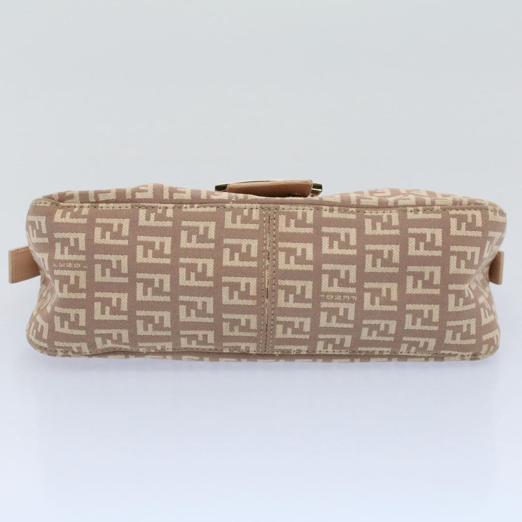 FENDI Zucchino Canvas Mamma bucket Hand Bag Beige54705