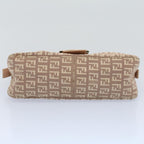 FENDI Zucchino Canvas Mamma bucket Hand Bag Beige54705