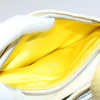 FENDI Mamma Baguette Shoulder Bag Canvas Beige Yellow54739