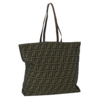 FENDI Zucca Canvas Tote Bag Brown54796