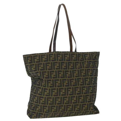FENDI Zucca Canvas Tote Bag Brown54796