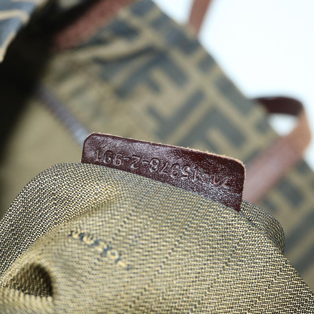 FENDI Zucca Canvas Tote Bag Brown54796