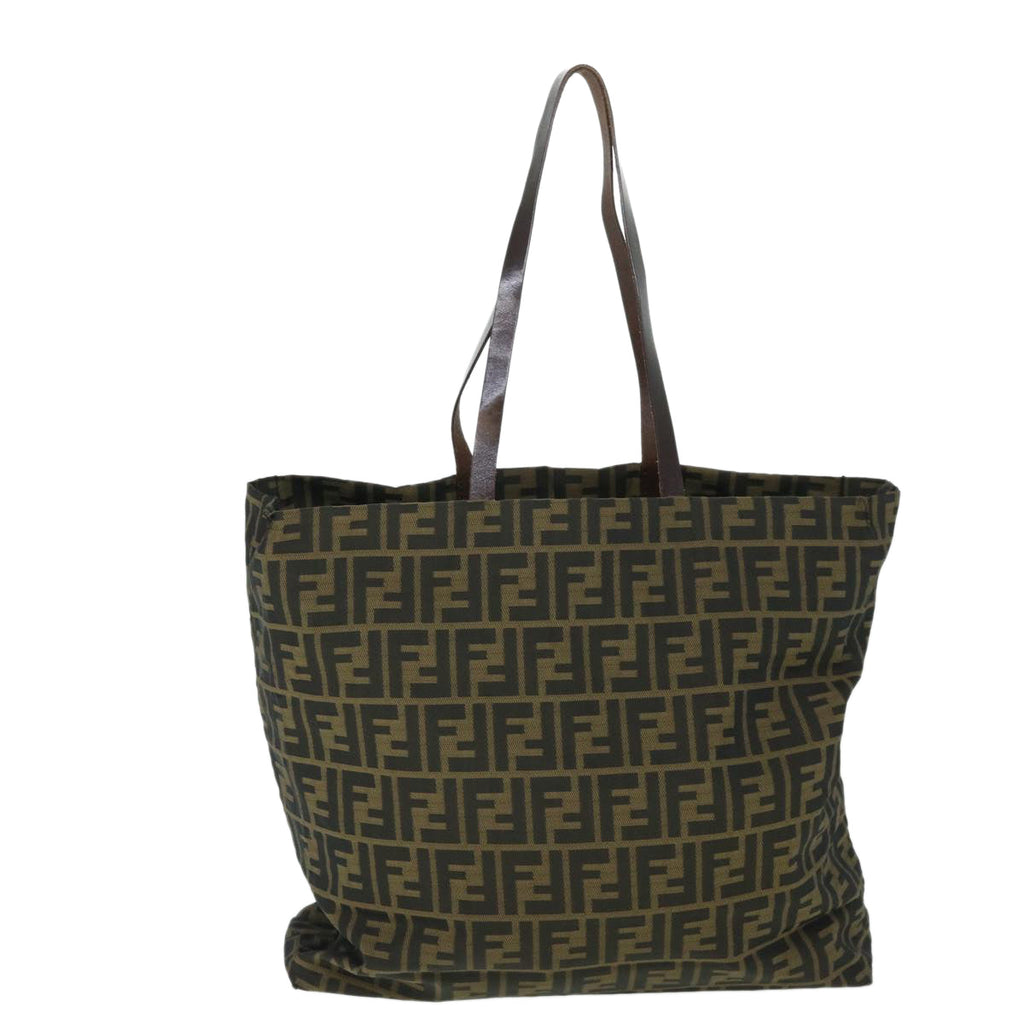 FENDI Zucca Canvas Tote Bag Brown54796