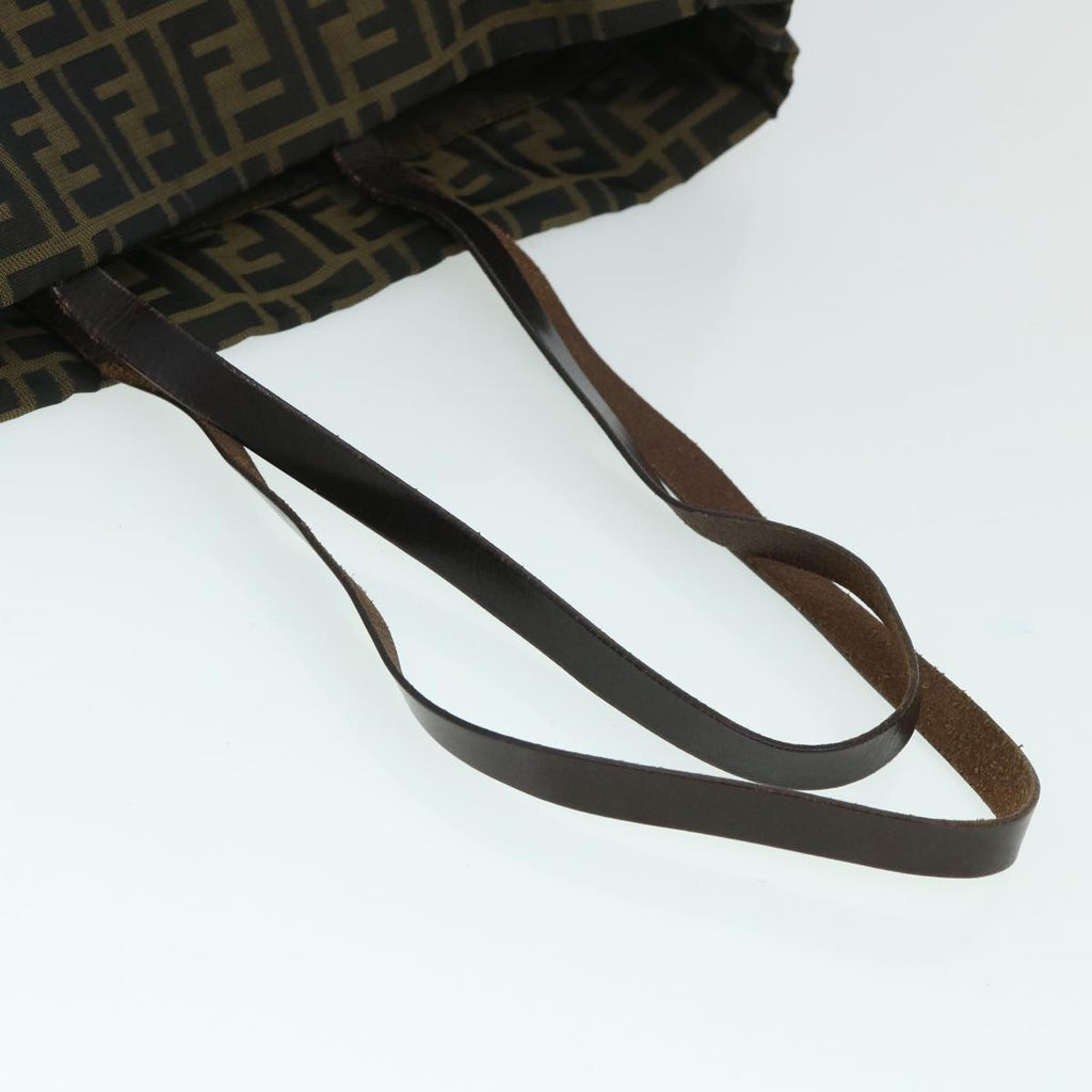 FENDI Zucca Canvas Tote Bag Brown54796