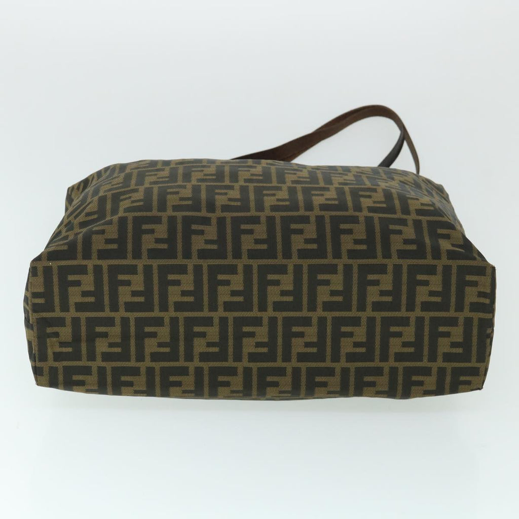 FENDI Zucca Canvas Tote Bag Brown54796