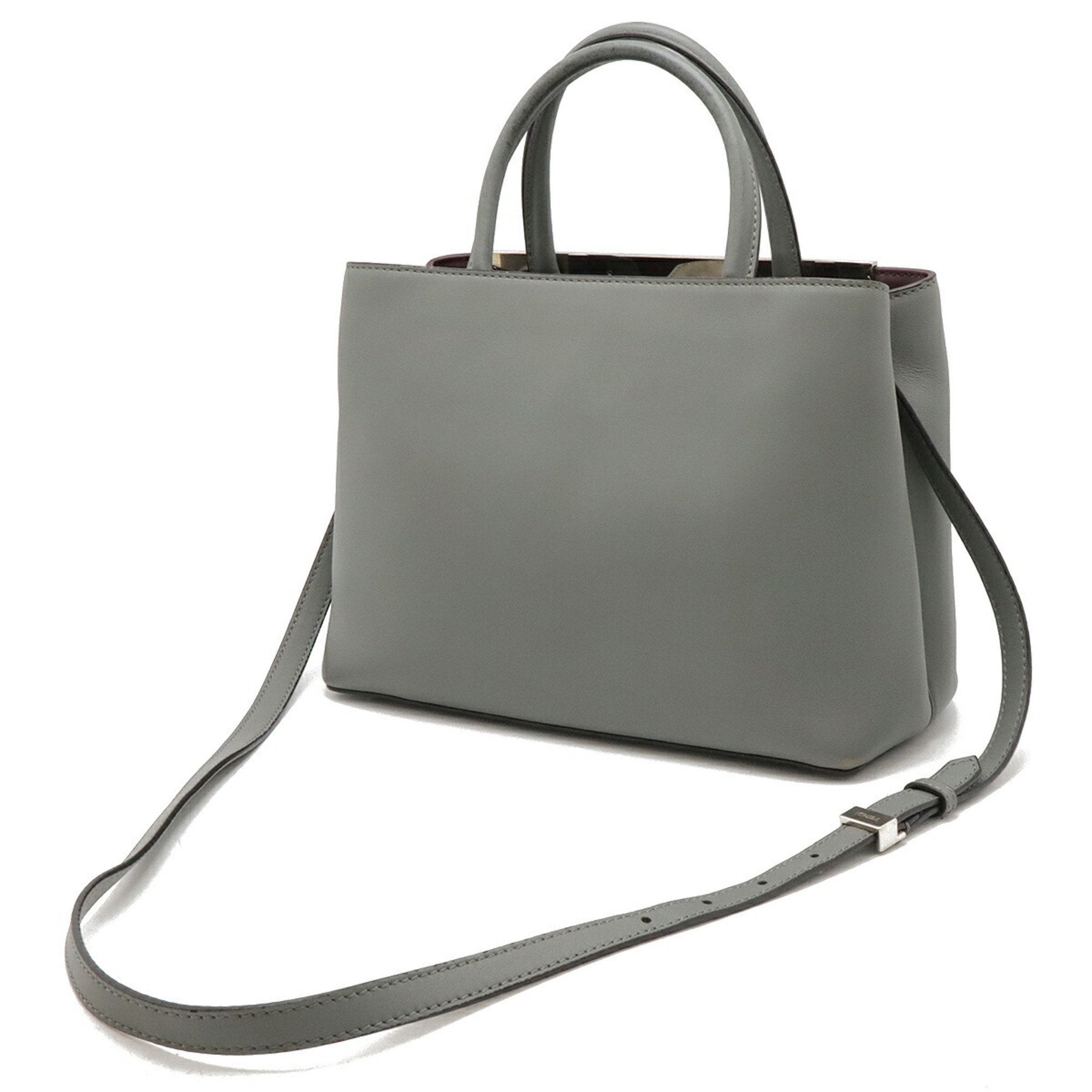Fendi  Leather Handbag Shoulder Bag Tote Bag ()
