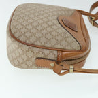 CELINE Macadam Canvas Shoulder Bag Beige  54801
