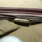 FENDI Zucca Canvas Hand Bag Black Brown54803