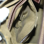 FENDI Zucca Canvas Hand Bag Black Brown54803