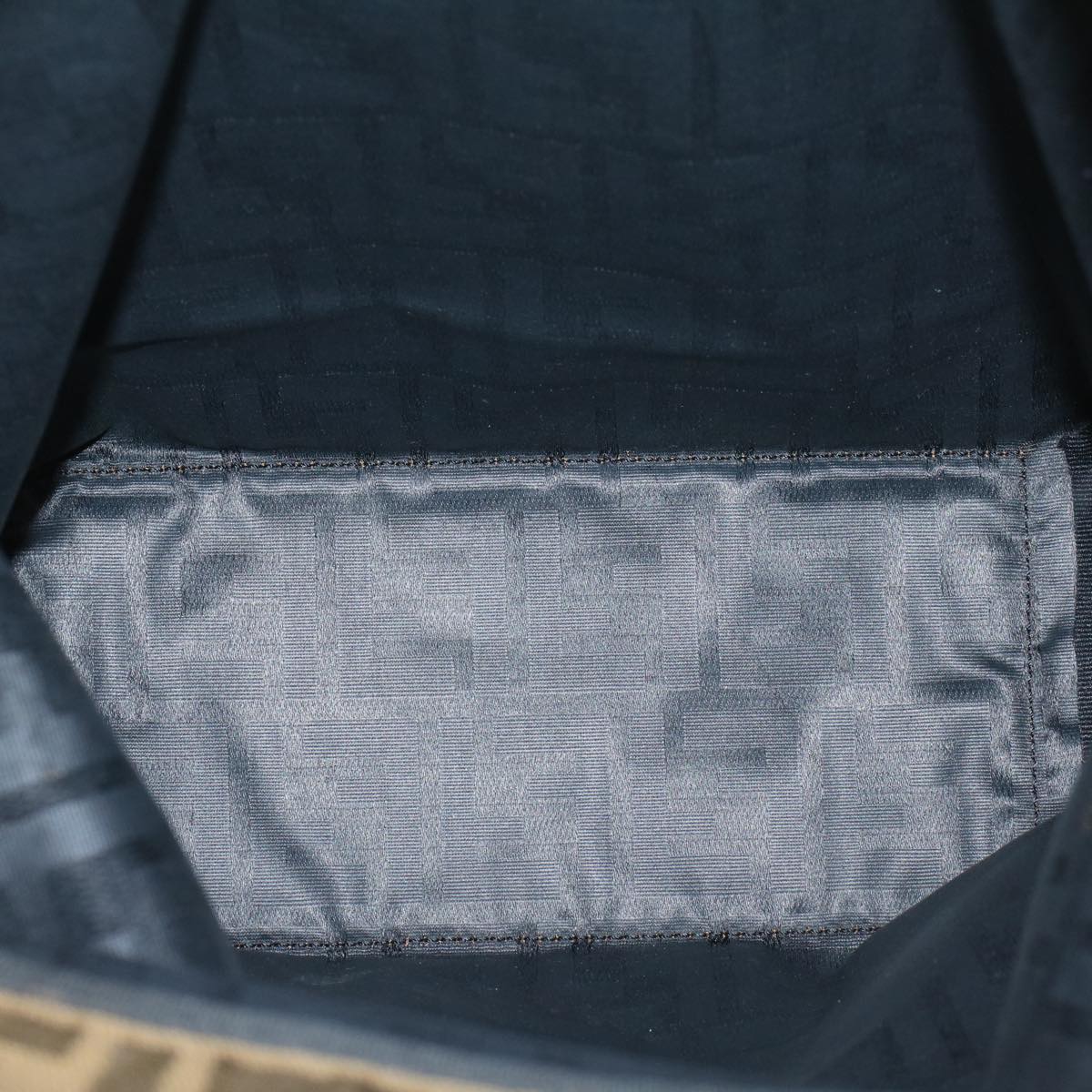 FENDI Zucca Canvas Hand Bag Brown54812