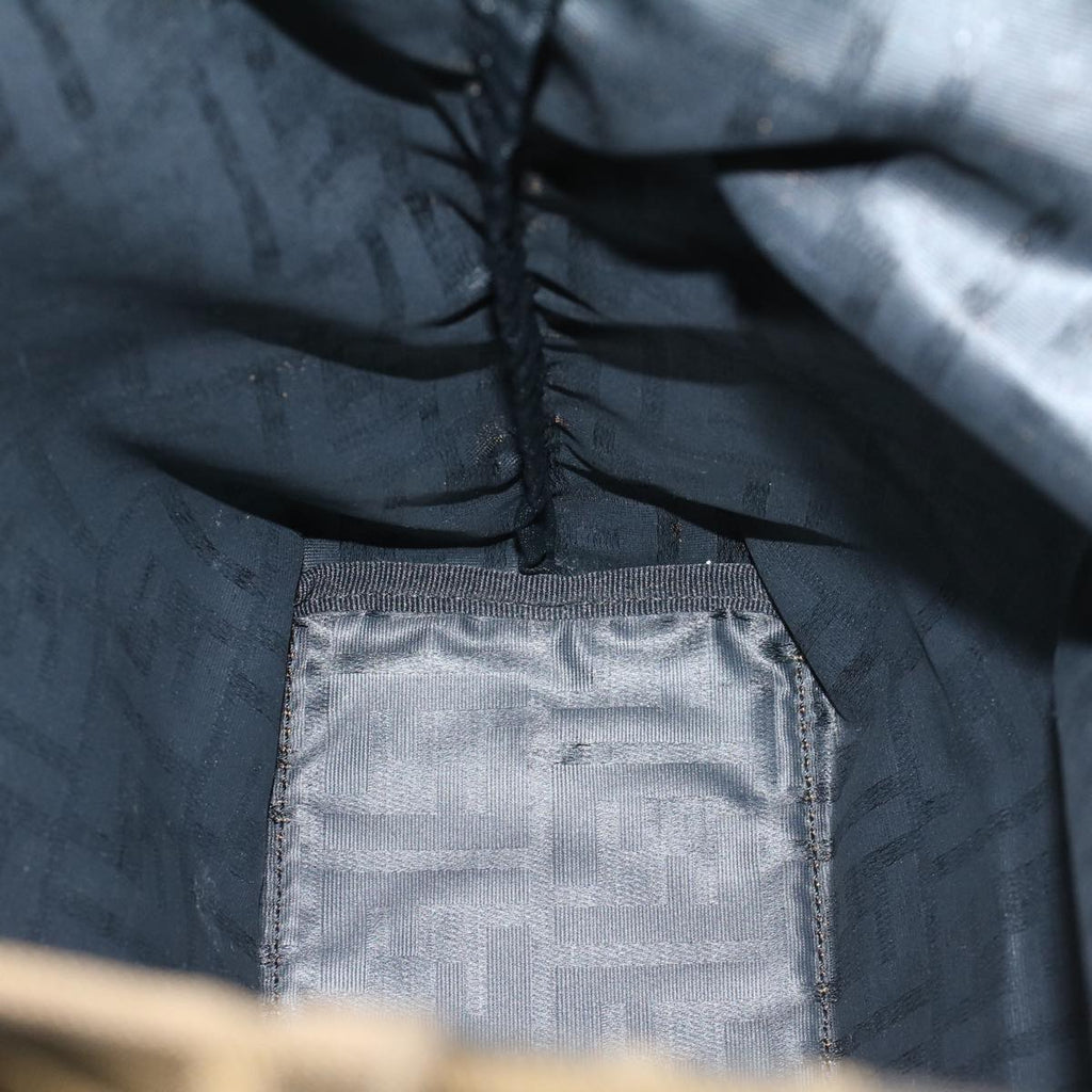 FENDI Zucca Canvas Hand Bag Brown54812