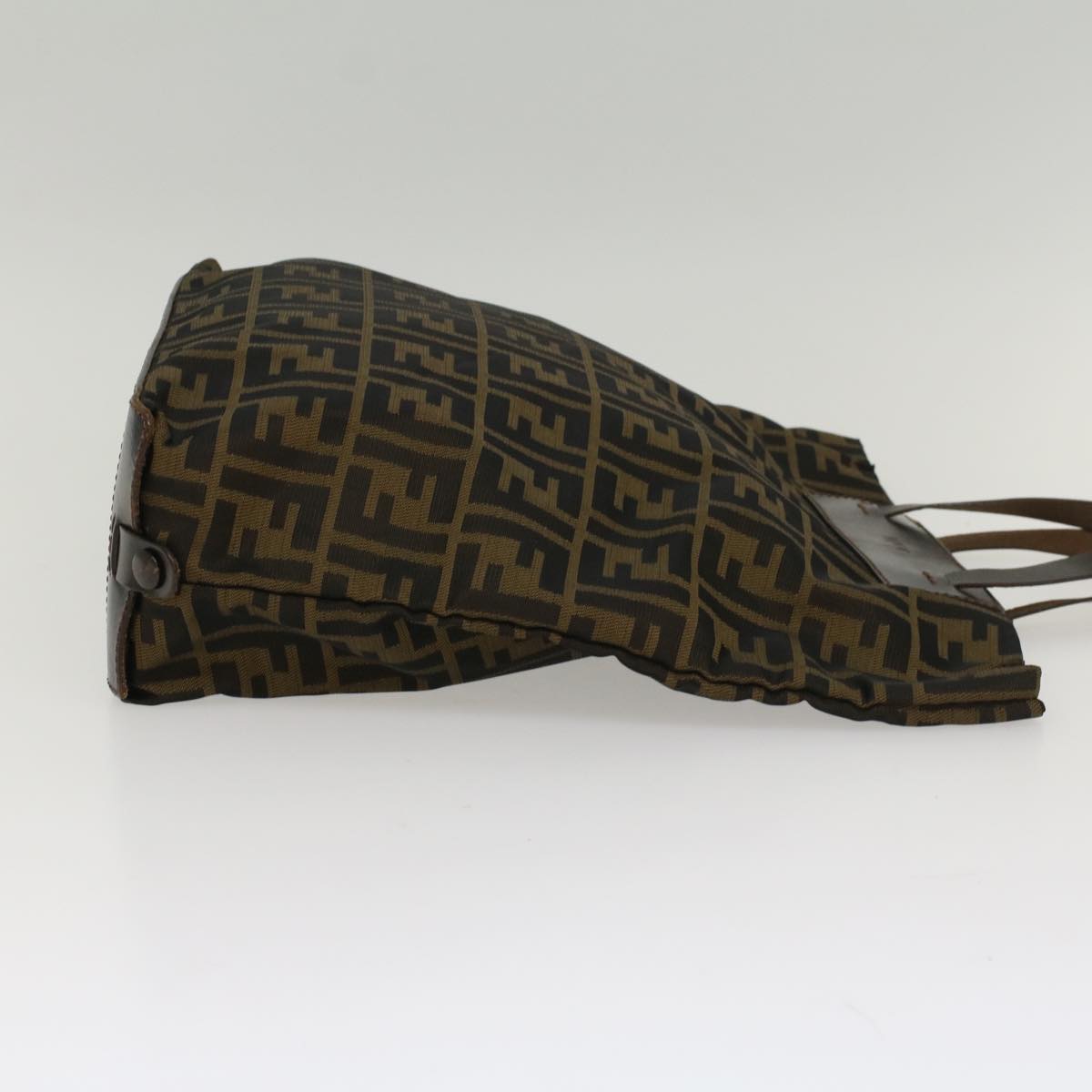 FENDI Zucca Canvas Hand Bag Brown54812