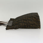FENDI Zucca Canvas Hand Bag Brown54812