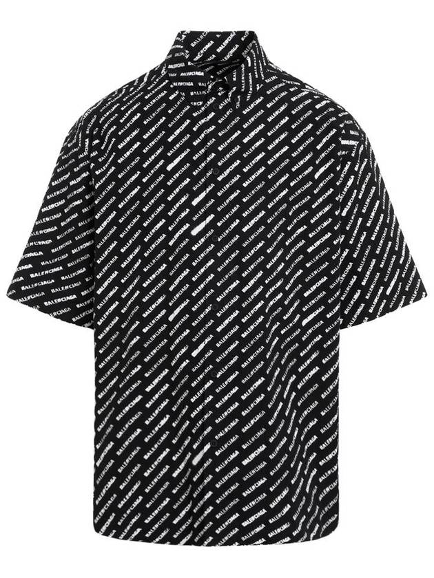 Balenciaga long sleeve shirt BLACK WHITE