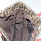 FENDI Zucca Canvas Hand Bag Brown54860