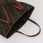 FENDI Zucca Canvas Hand Bag Brown54860