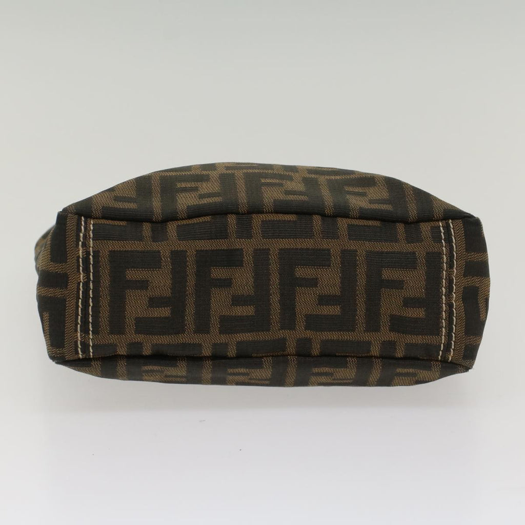 FENDI Zucca Canvas Hand Bag Brown54860