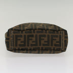 FENDI Zucca Canvas Hand Bag Brown54860