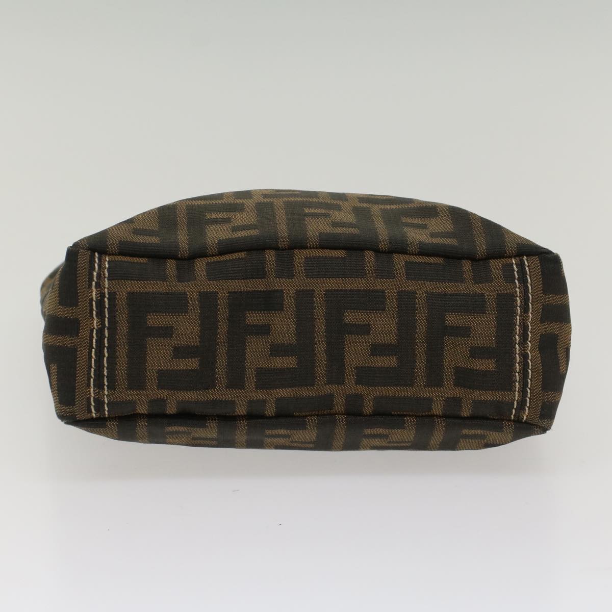 FENDI Zucca Canvas Hand Bag Brown54860