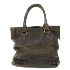 Chloe Paddington Shoulder Bag Leather Brown 54863