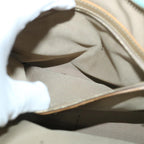 FENDI Zucchino Canvas Shoulder Bag Coated Canvas Blue54908