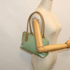 FENDI Zucchino Canvas Shoulder Bag Coated Canvas Blue54908