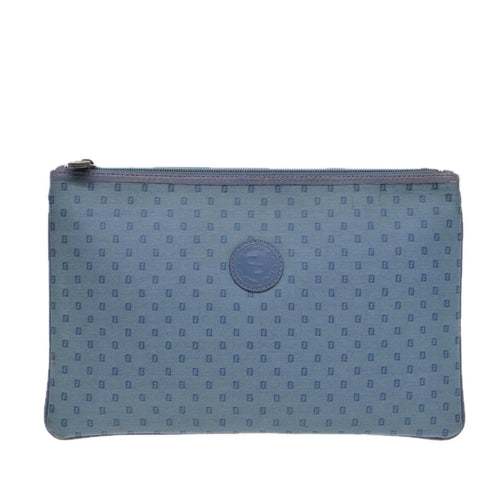 Fendi Ff  Canvas Clutch Bag ()
