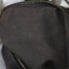 FENDI Zucchino Canvas Mamma Baguette Shoulder Bag Brown54964