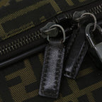 FENDI Zucca Canvas Boston Bag Brown54989