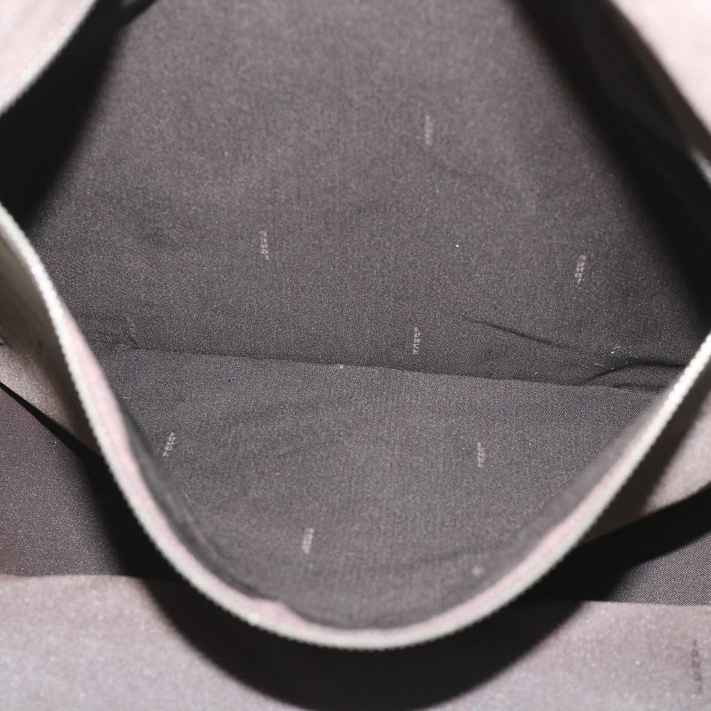 FENDI Zucca Canvas Boston Bag Brown54989