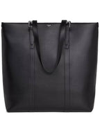 CELINE Cabas Buckle Smooth Calfskin Tote Bag Black