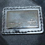 FENDI Zucchino Canvas Hand Bag Black55024