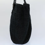 FENDI Zucchino Canvas Hand Bag Black55024
