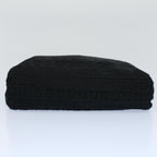 FENDI Zucchino Canvas Hand Bag Black55024