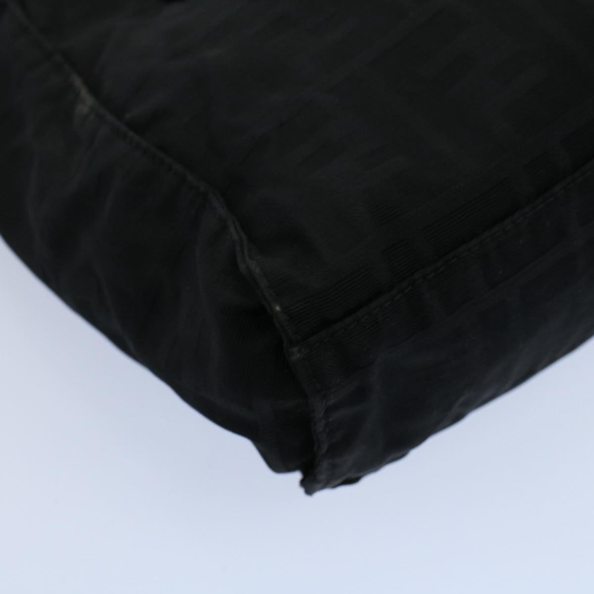 FENDI Zucca Canvas Tote Bag Black55033