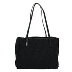 FENDI Zucca Canvas Tote Bag Black55033