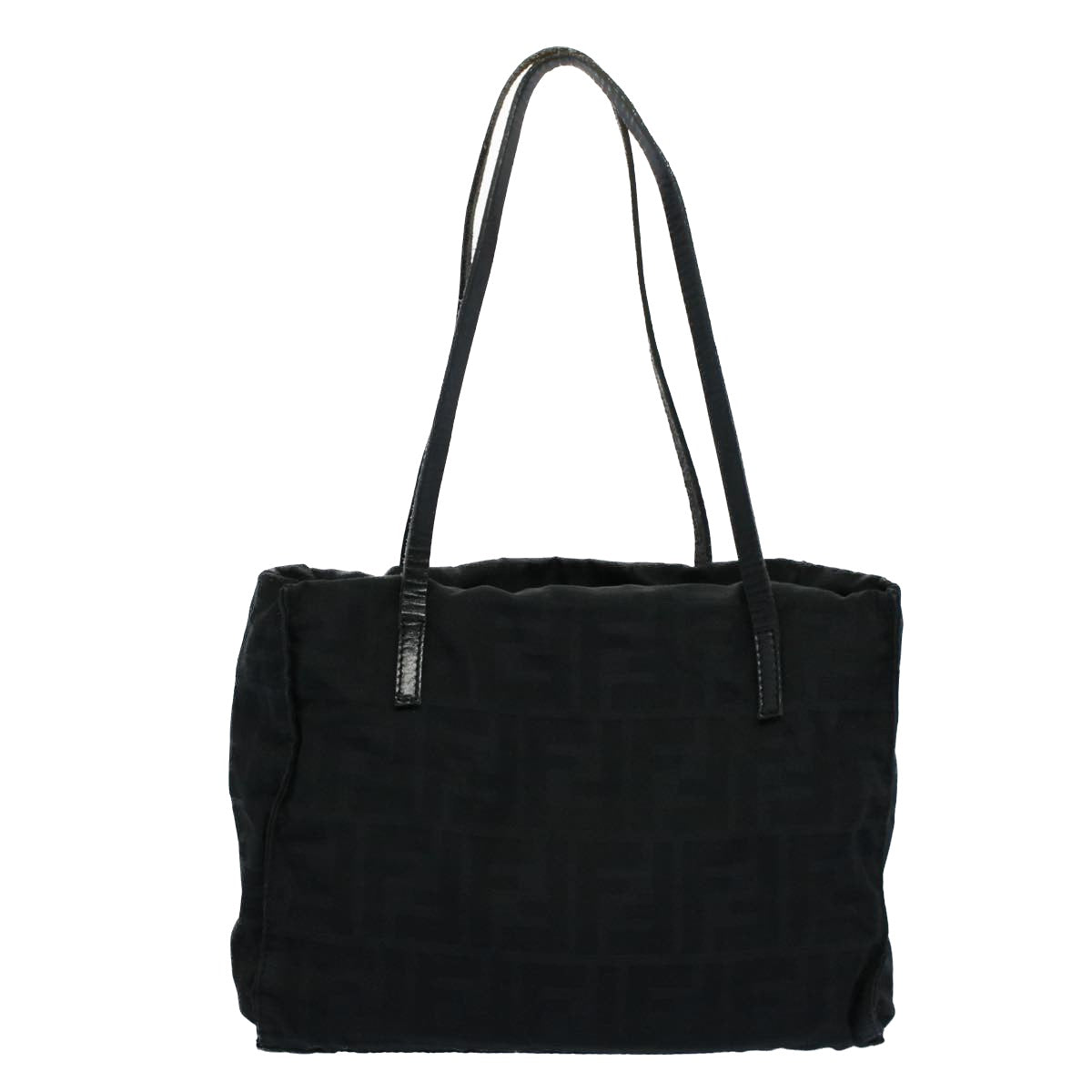 FENDI Zucca Canvas Tote Bag Black55033