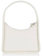 Fendi Mini Fendessence Hobo Shoulder Bag White