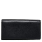 Fendi Long Wallet 8M0251 Black Leather Lady Fendi