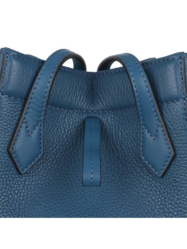 Fendi Origami Mini Bucket Bag Blue