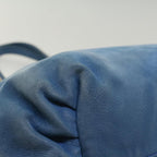 FENDI Tote Bag Leather Blue55431
