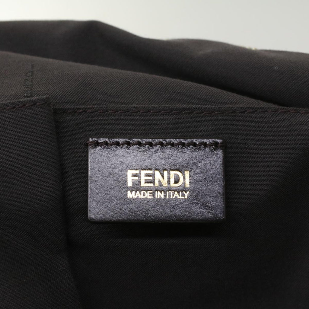 FENDI Tote Bag Leather Blue55431