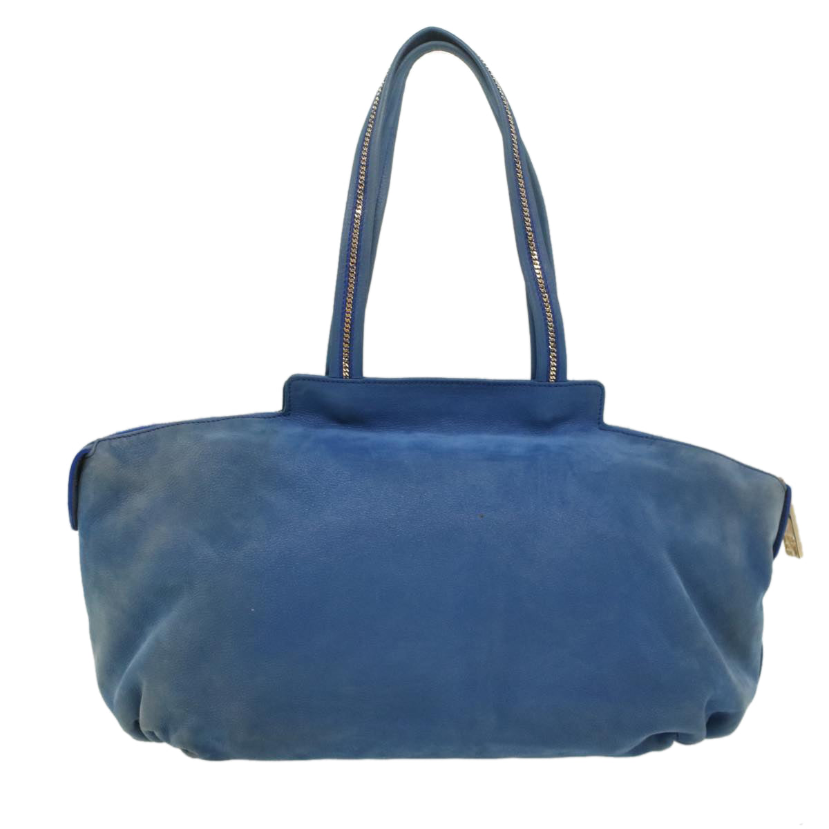 FENDI Tote Bag Leather Blue55431