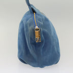 FENDI Tote Bag Leather Blue55431
